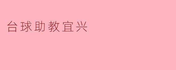 什么是台球助教宜兴,它提供哪些服务?