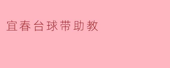 宜春台球带助教:助力青少年成长的台球之旅