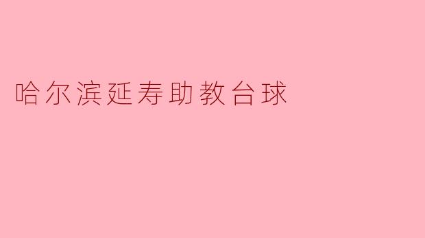 哈尔滨延寿助教台球:以球会友,传递温暖与力量